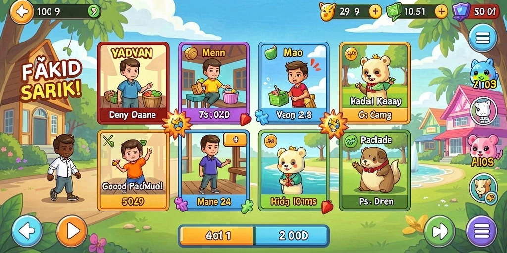 vegas969 - Karakter yang beragam dengan kemampuan unik.